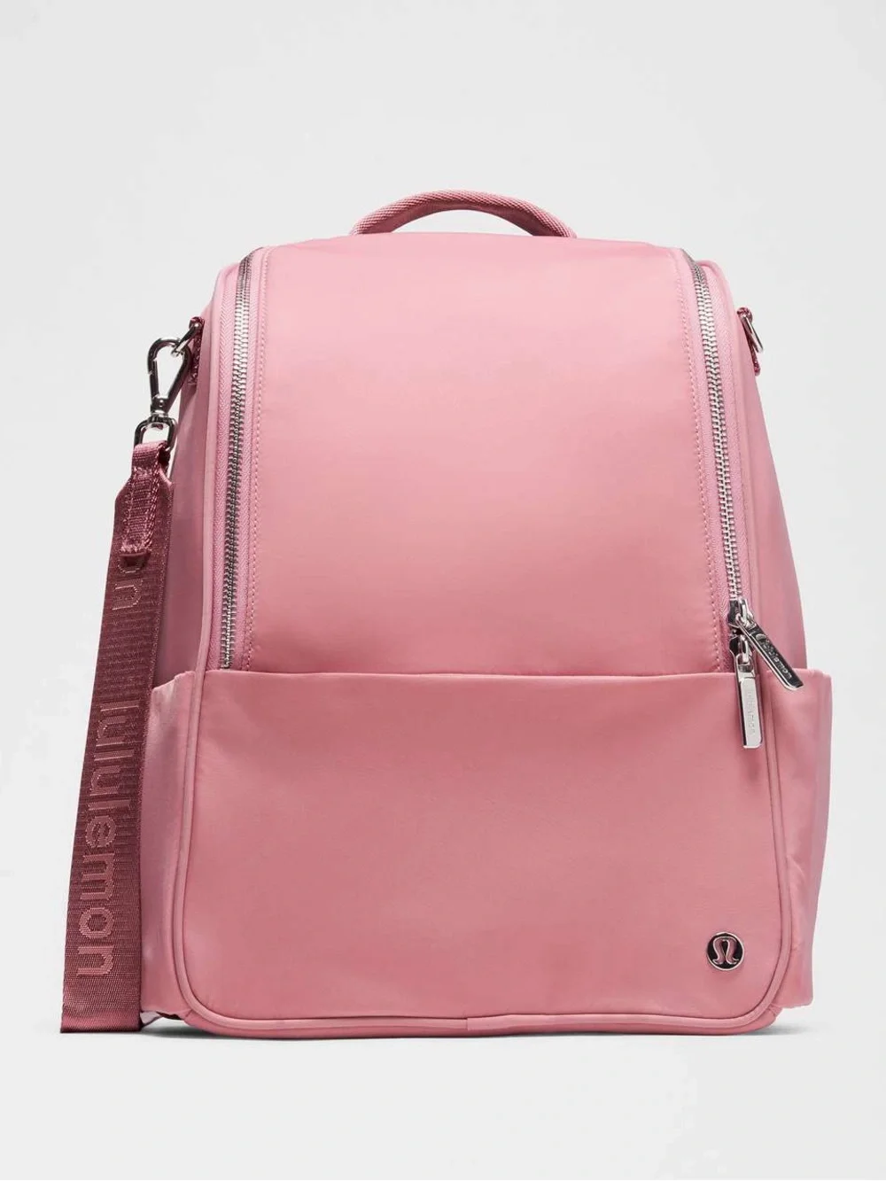 lululemon backpack detachable purse lululemon athletica | Bags | Lululemon Athletica Pink Convertible Backpack  Tote With Detachable Strap